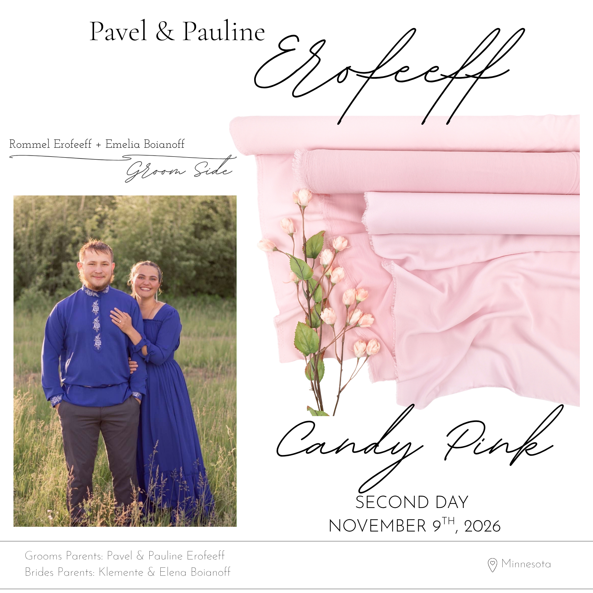 Pavel & Pauline Erofeeff Second Day