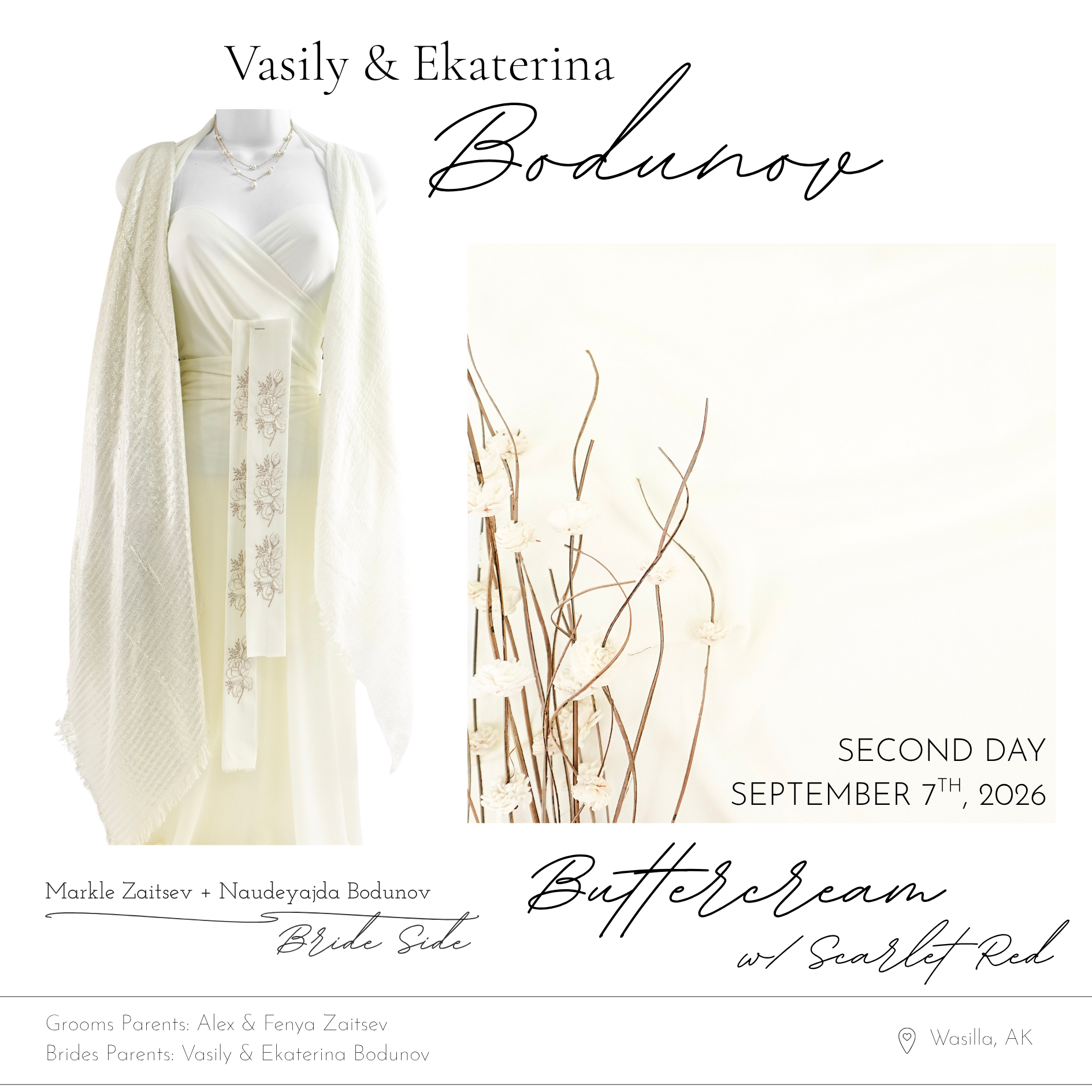 Vasily & Ekaterina Bodunov Second Day