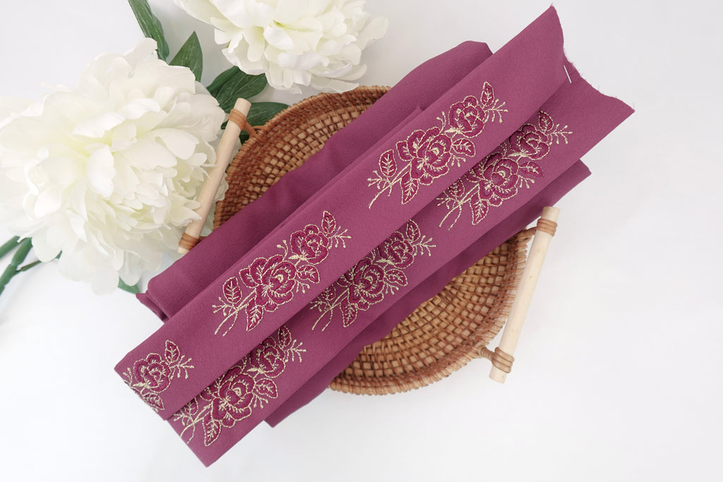 Muted Berry Men's Fabric