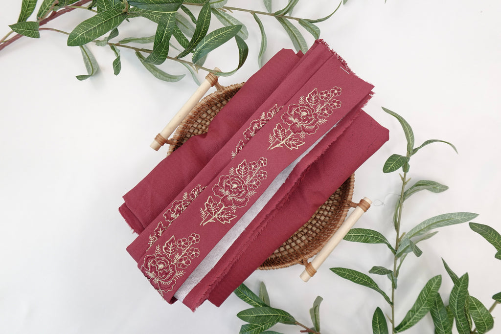 Garnet Men's Fabric