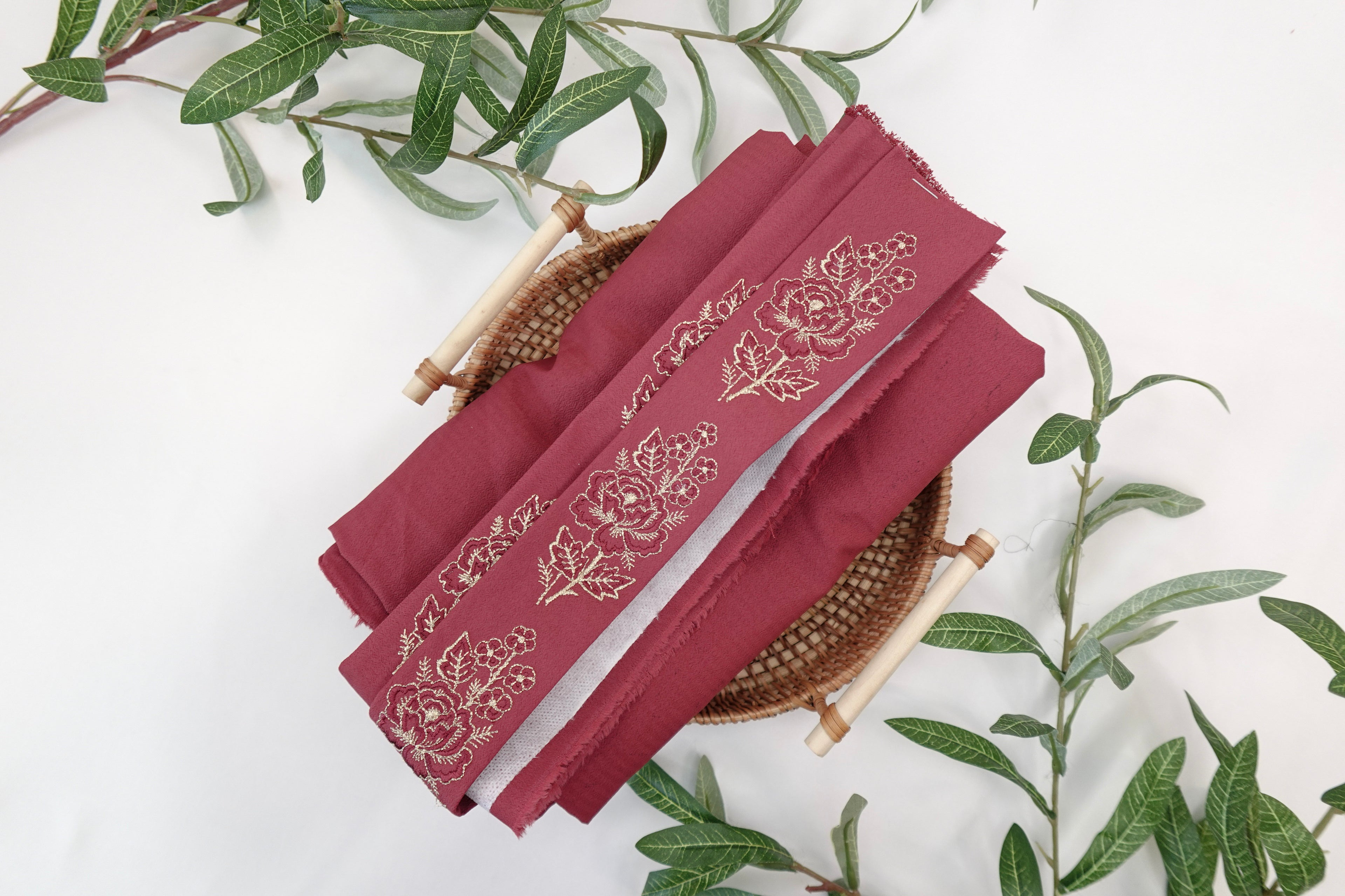 Garnet Men's Fabric