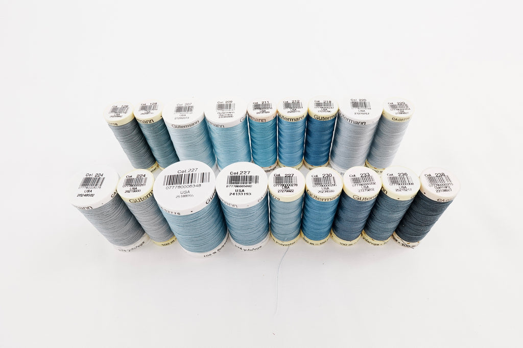 Gutermann Thread Muted Blues