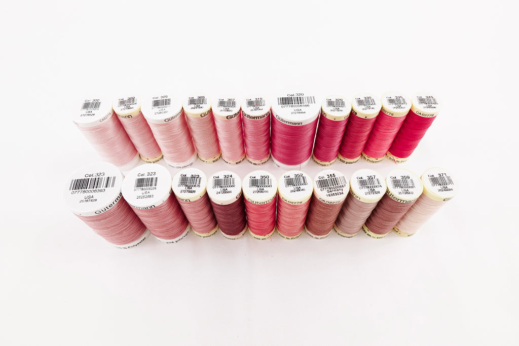 Gutermann Thread Pinks
