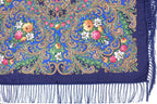 Navy Russia Style Church Scarf