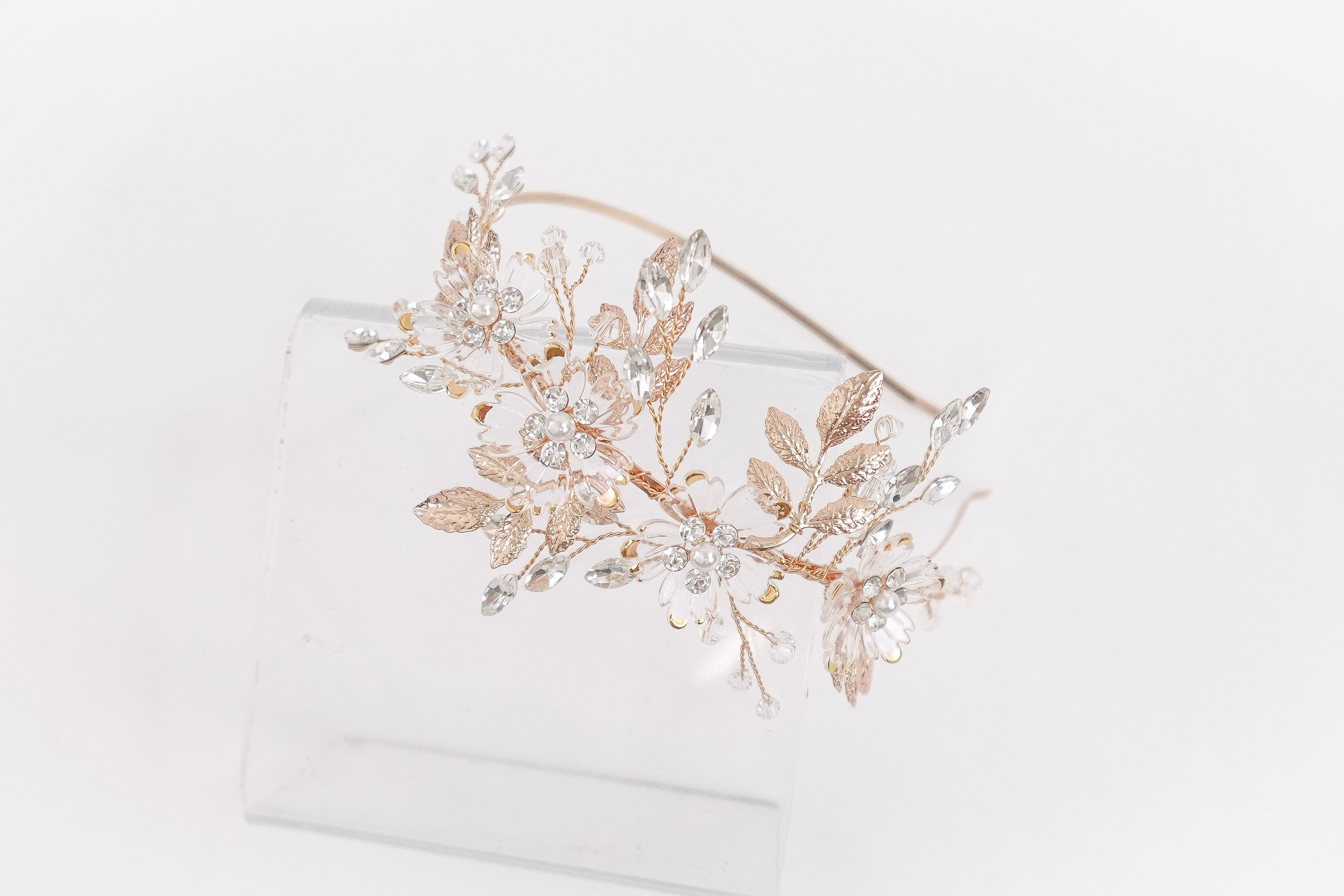 Crystal Floral Headband