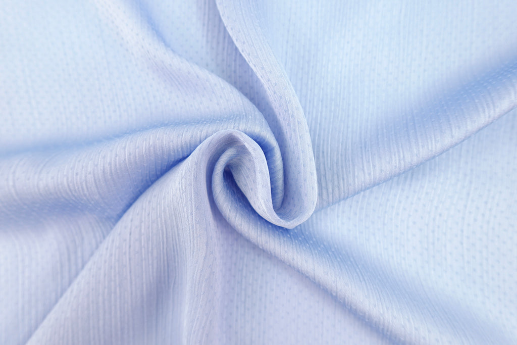 Bluebell Dotted Crinkle Sheen