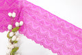 Magenta 9.25" Lace