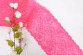 Hot Pink 8" Lace