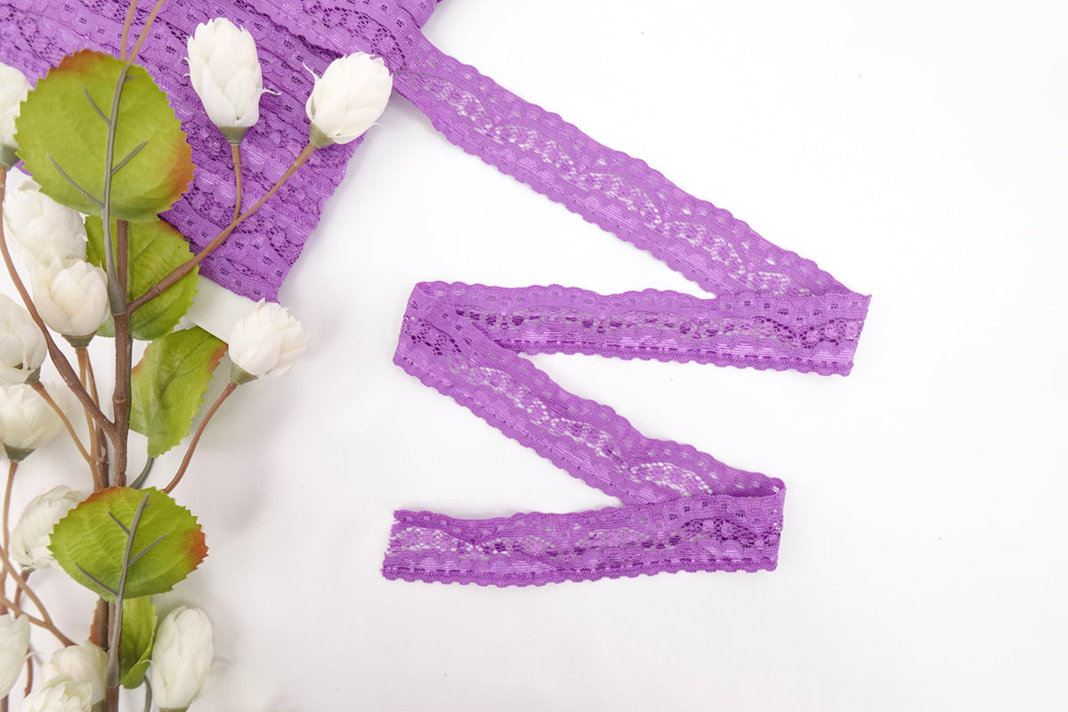 Purple 1" Lace Trim