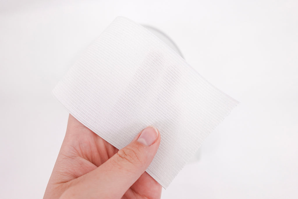 White 3" Waistband Elastic
