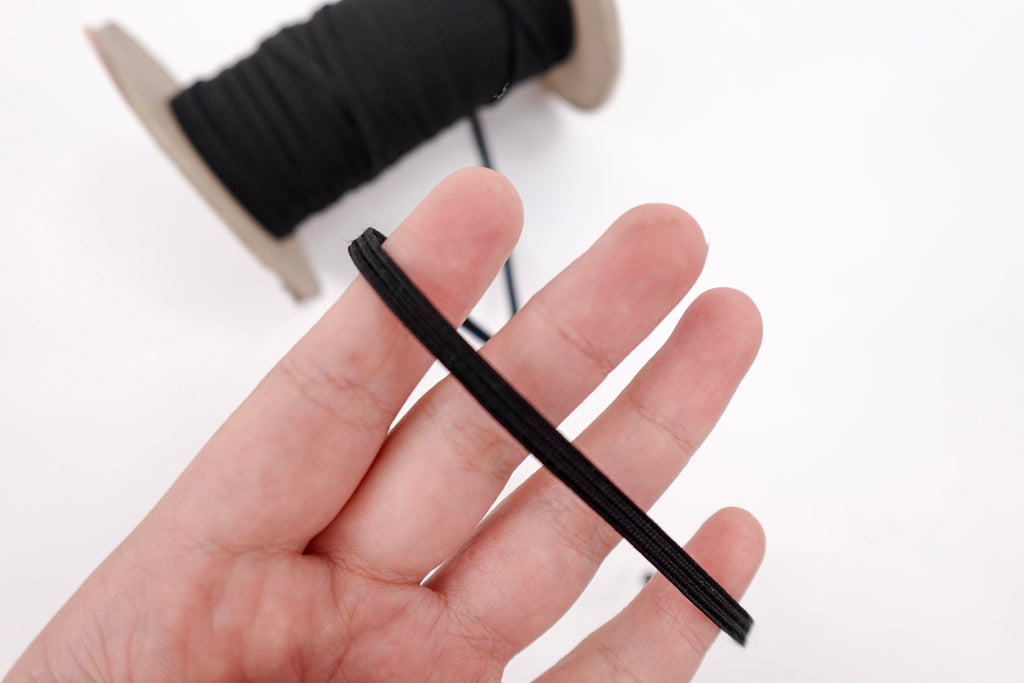 Black 4mm Ties