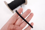 Black 4mm Ties