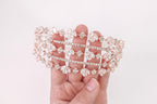 Cubic Zirconia Rose Gold Headband