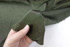 Olive Green Velvet Feel