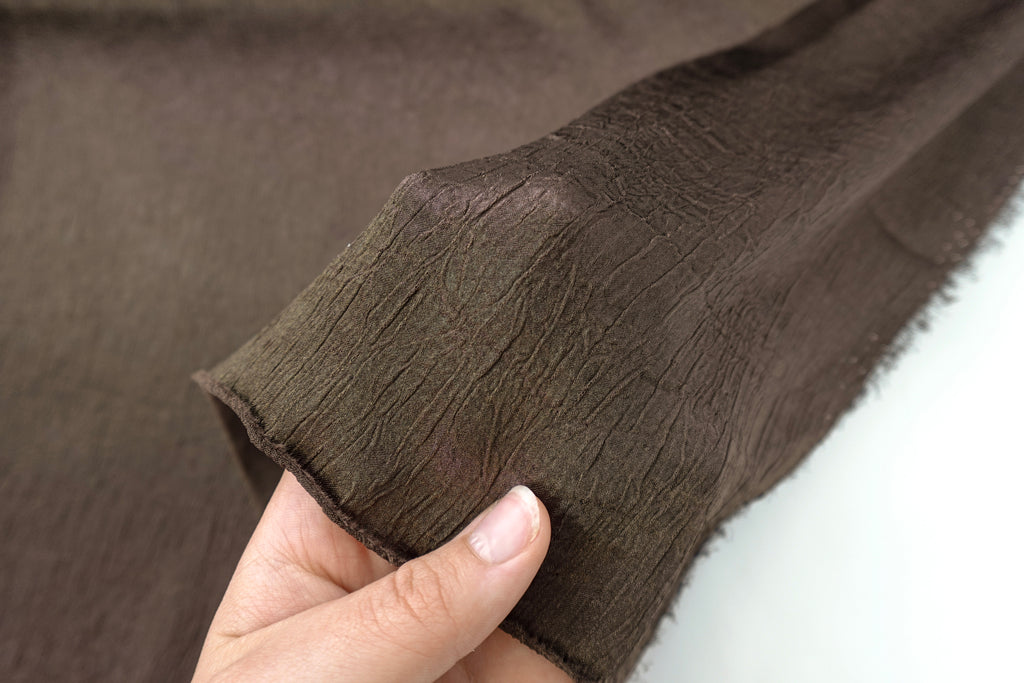 Chocolate Brown Velvet Feel