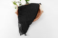 Black Triangle Shimmer Scarf