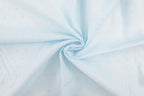 Bright Blue 100% Cotton Swiss Dot