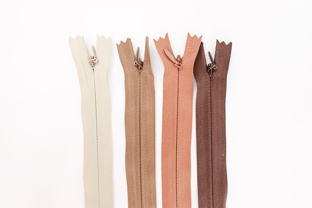 Invisible Zippers Neutrals