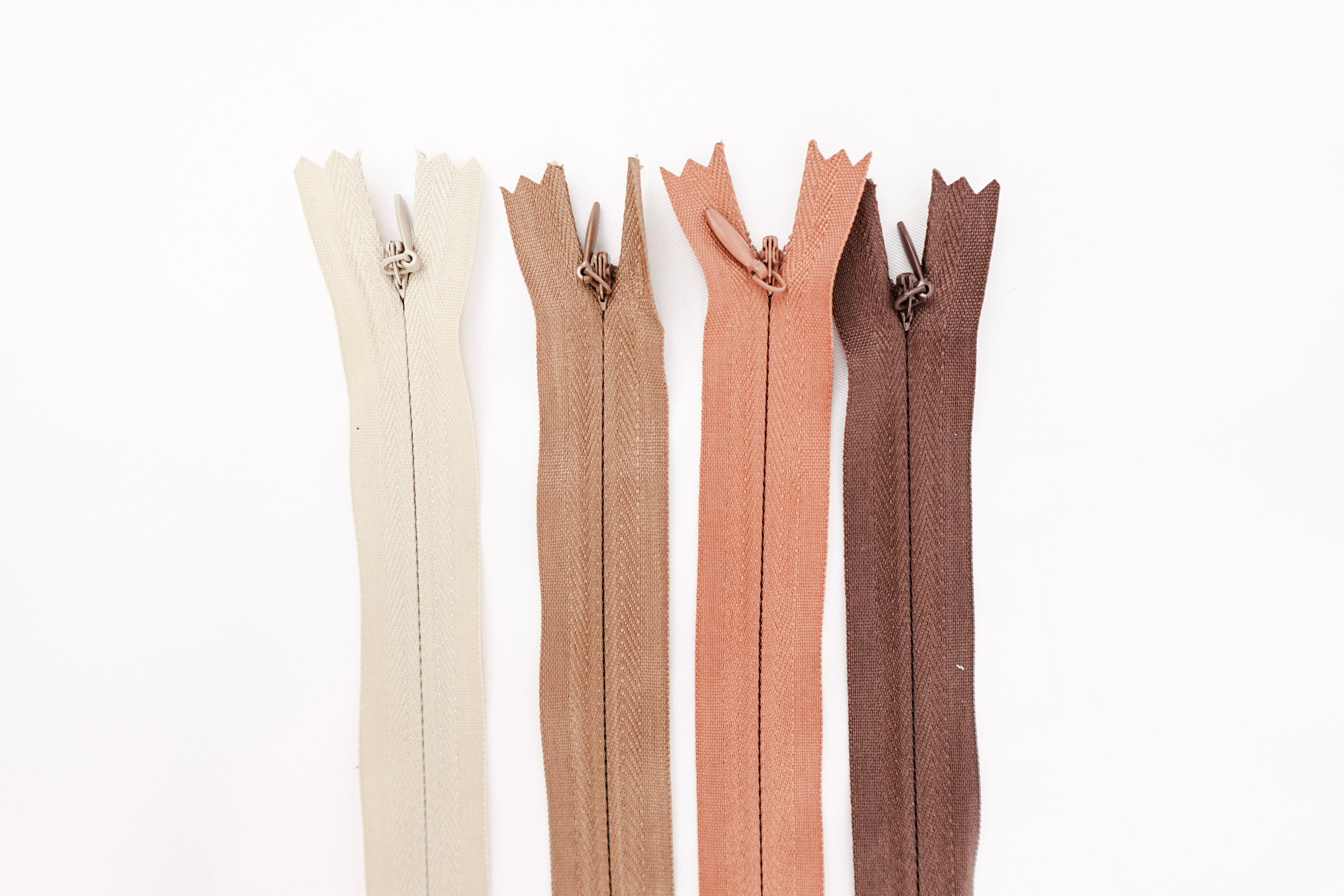 Invisible Zippers Neutrals