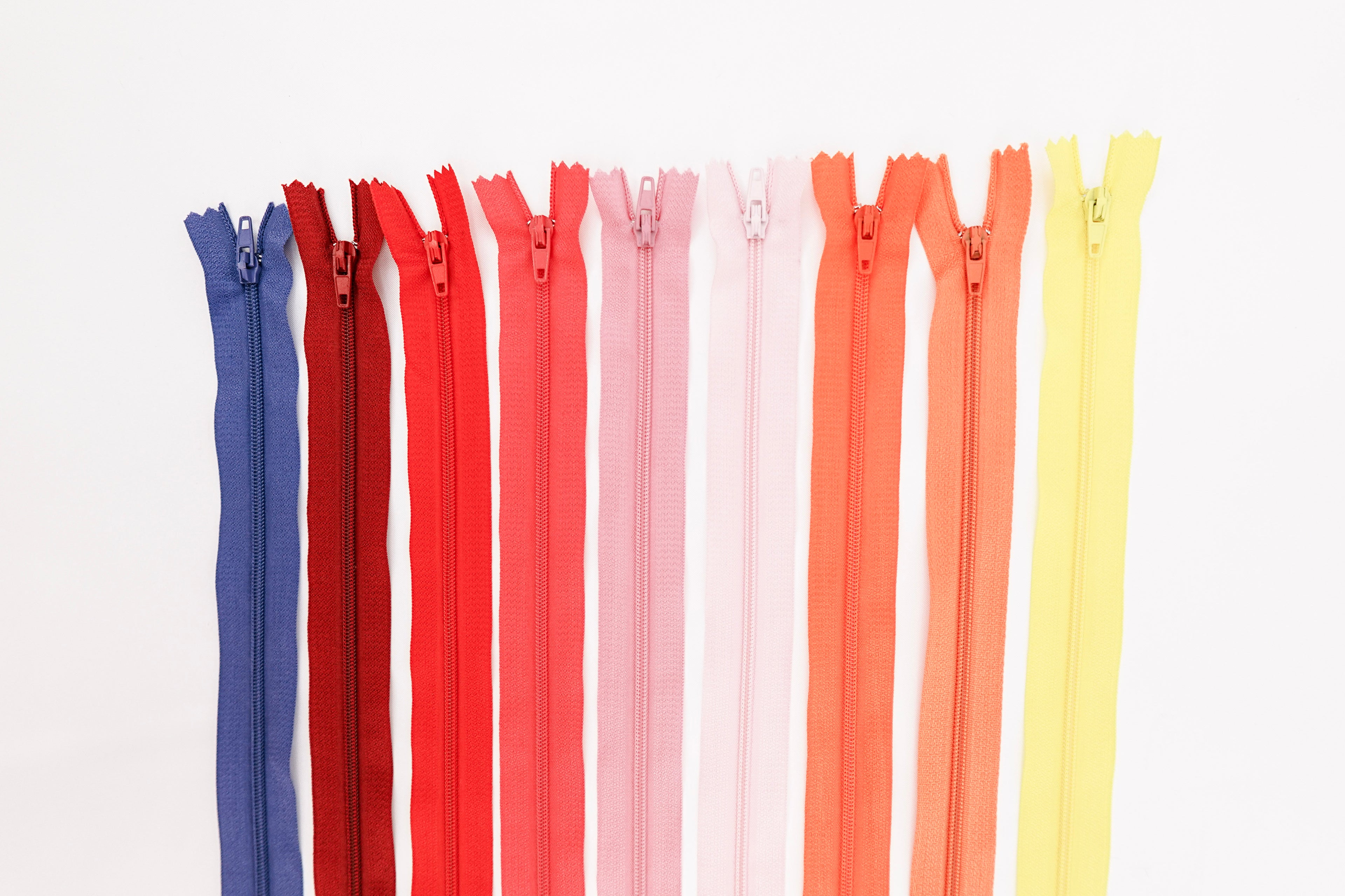 Medium Regular Zippers Reds & Pinks
