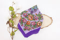 Bright Purple Large Russia Style Church Scarf