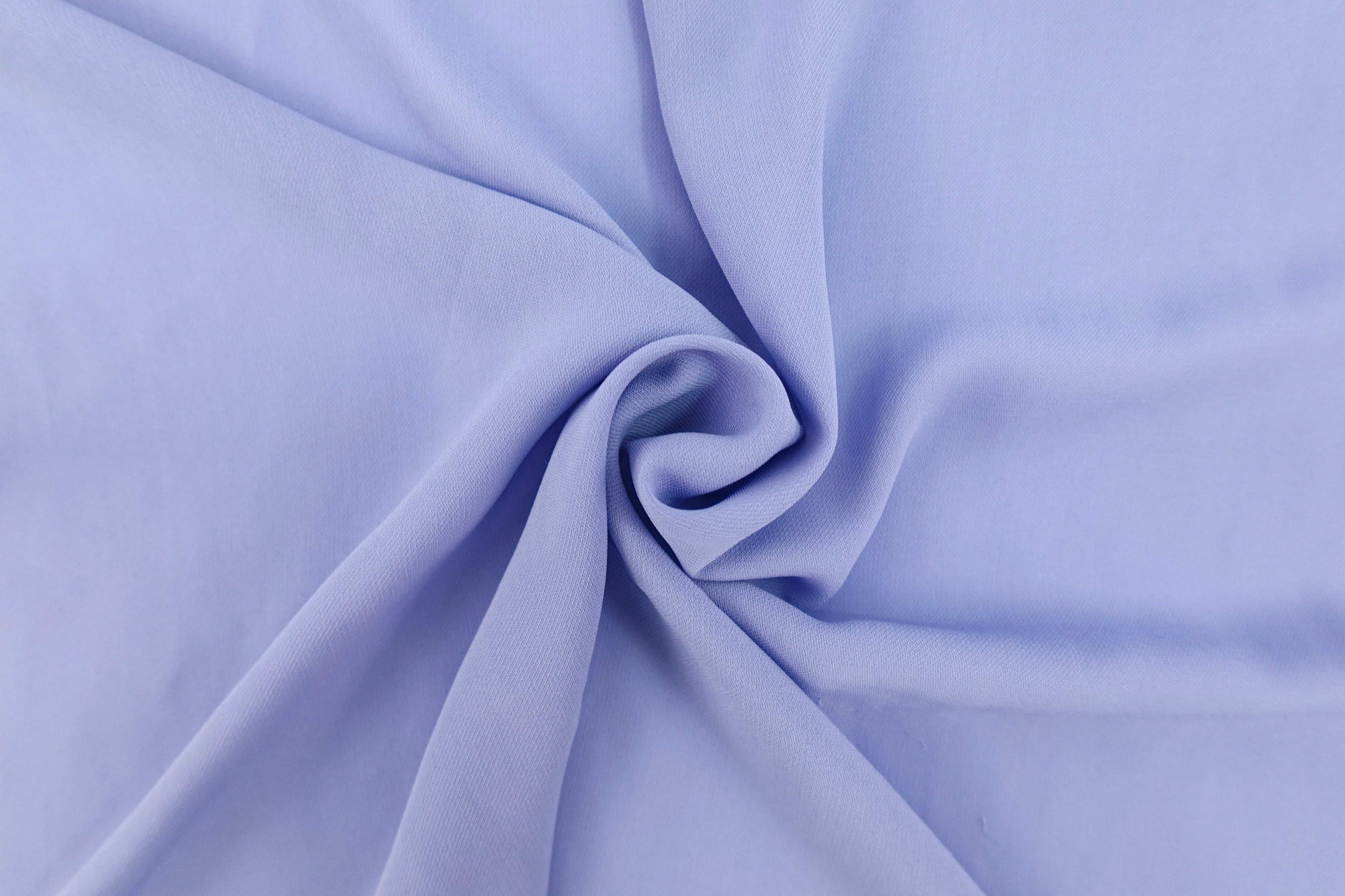 Dusk Blue Stretchy Georgette
