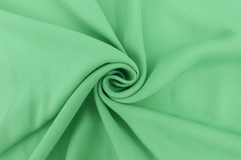Kelly Green Georgette