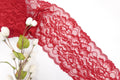 Burgundy 8" Lace