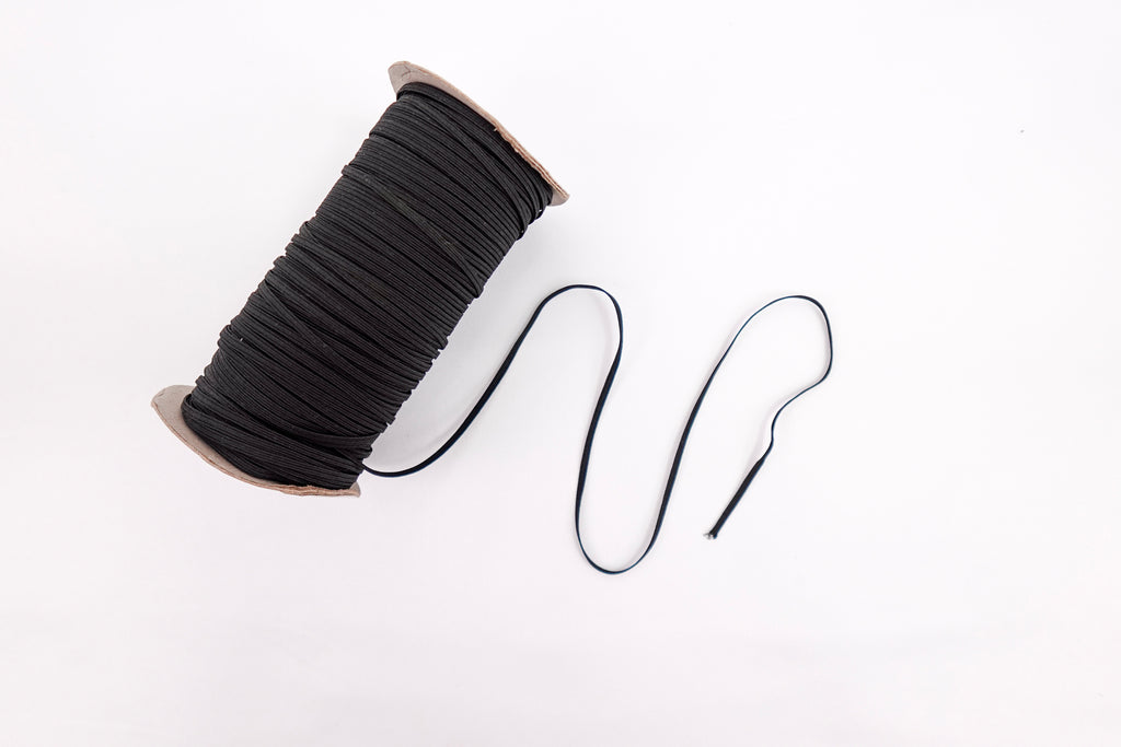 Black 3mm Elastic