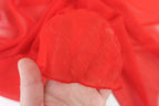 True Red Triangle Shimmer Scarf