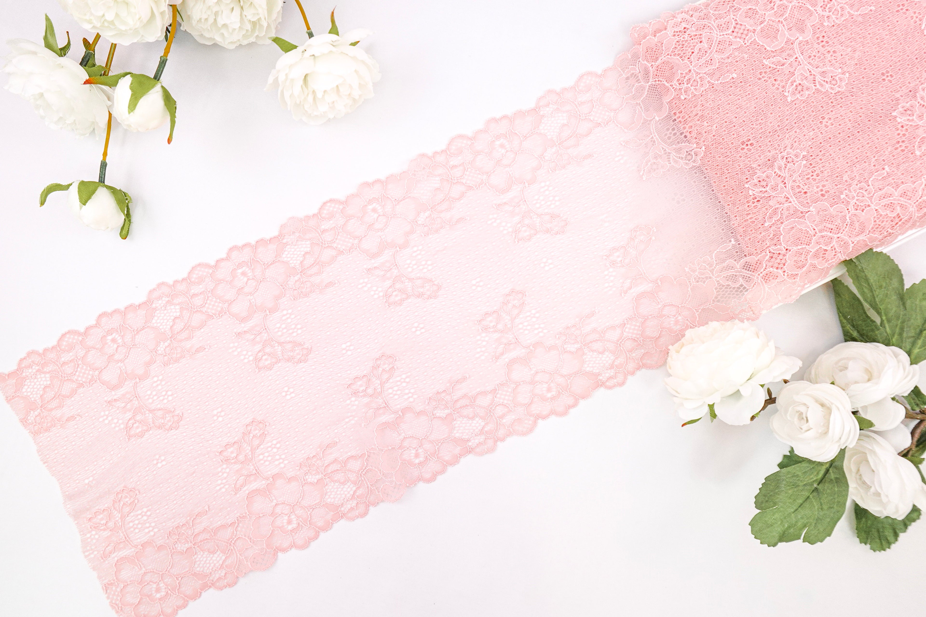 Lily Pink 7.5" Lace