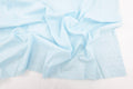 Bright Blue 100% Cotton Swiss Dot