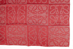 Cranberry Soft and Shiny Church Scarf