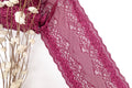Magenta 8.75" Lace
