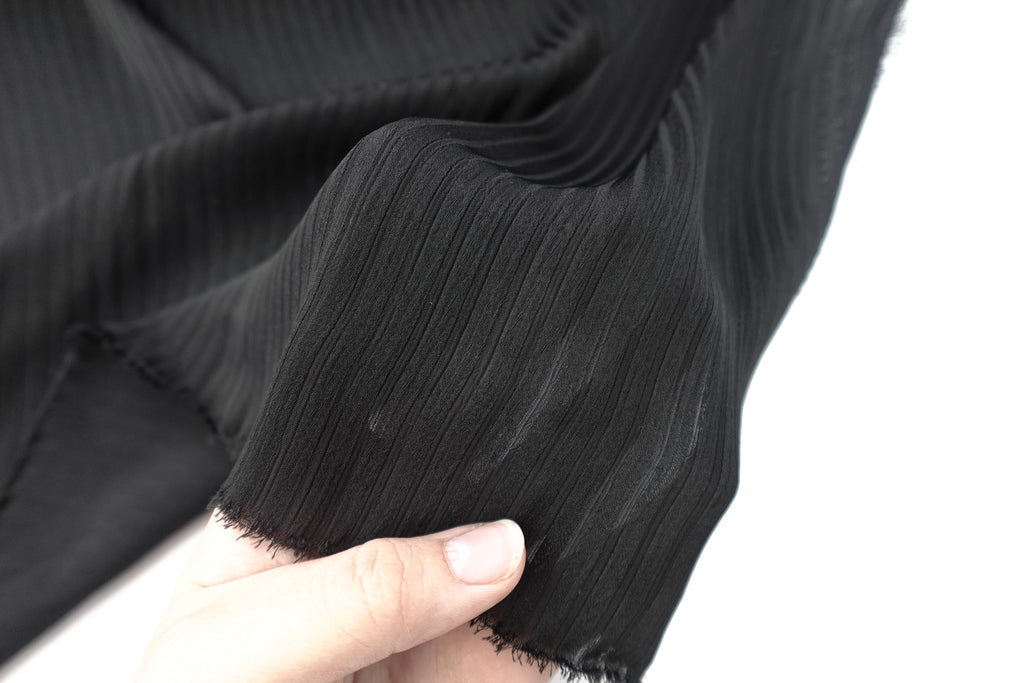Black Pinstripe Sheen