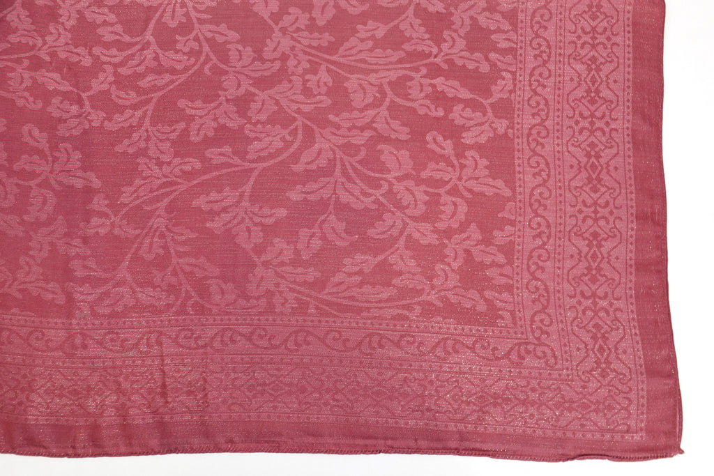 Garnet Soft and Shiny Church Scarf