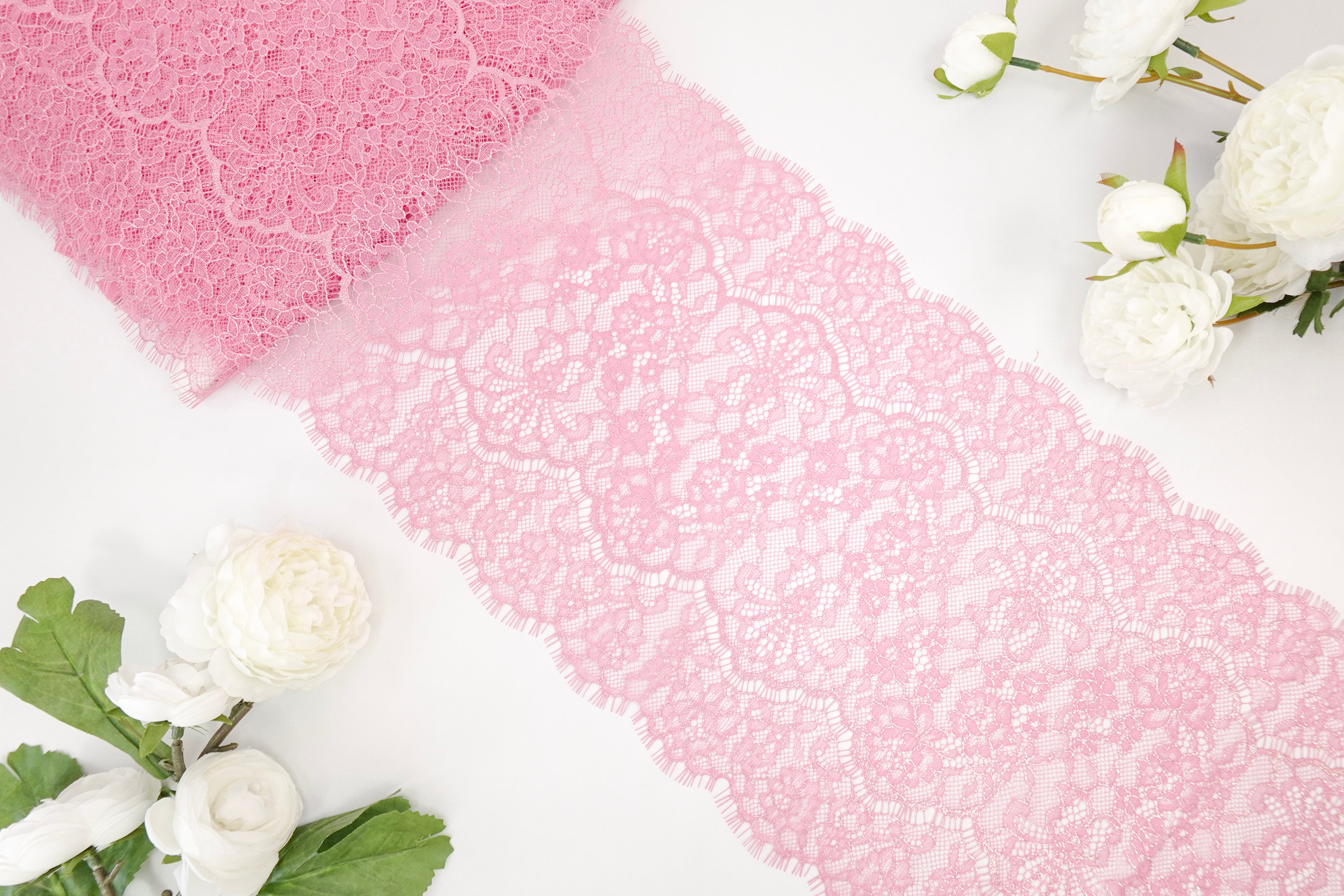 Aurora Pink 9" Lace