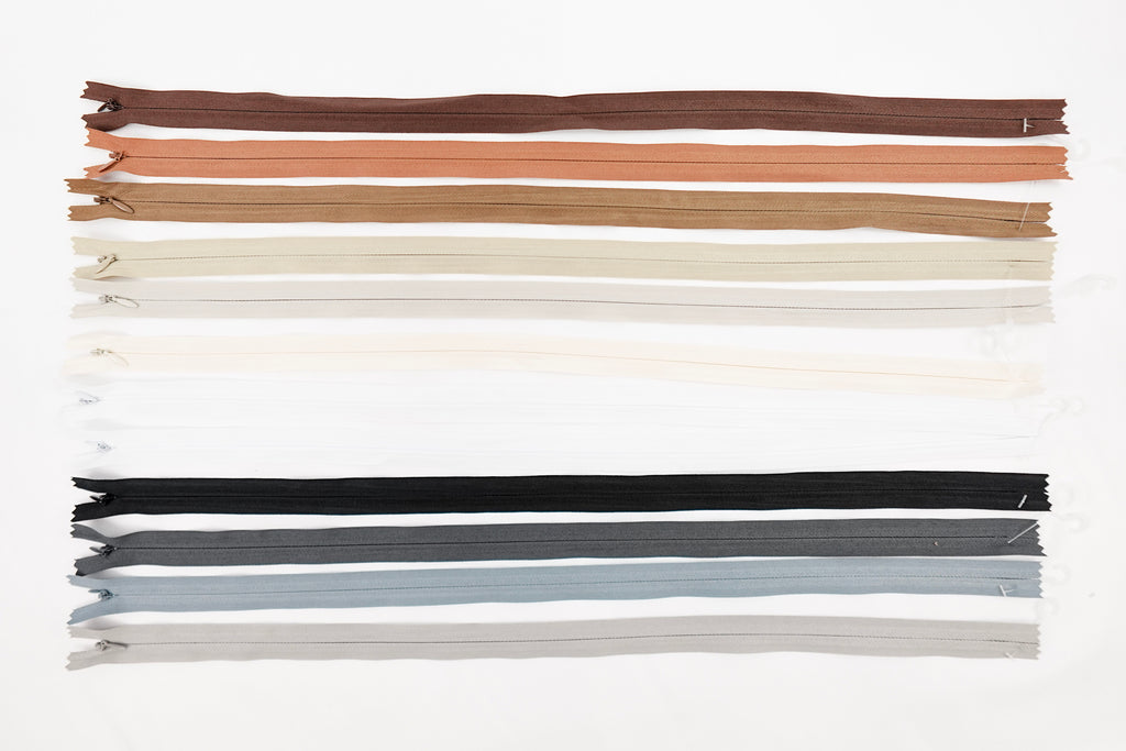 Invisible Zippers Neutrals