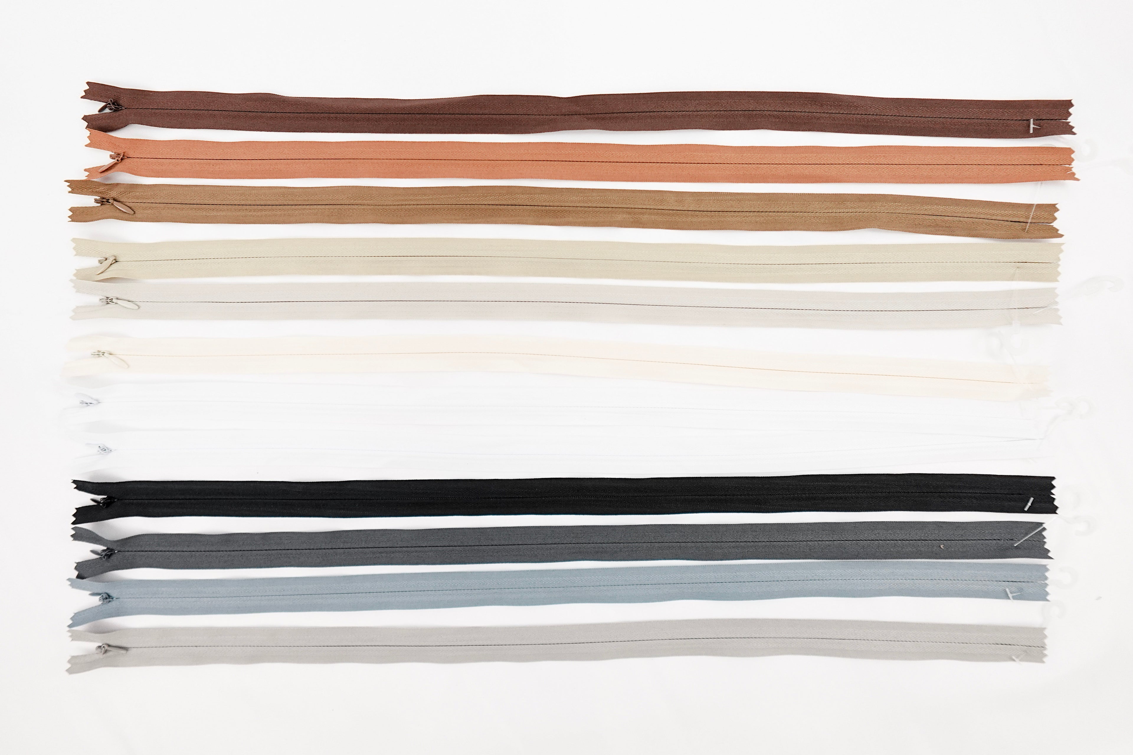 Invisible Zippers Neutrals