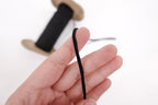 Black 3mm Ties