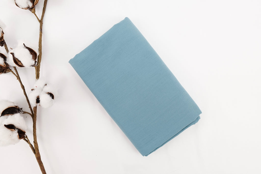 Broadcloth Muted Blues