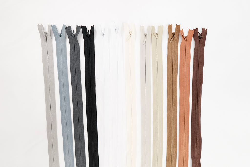 Invisible Zippers Neutrals