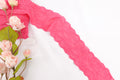 Hot Pink 3" Lace