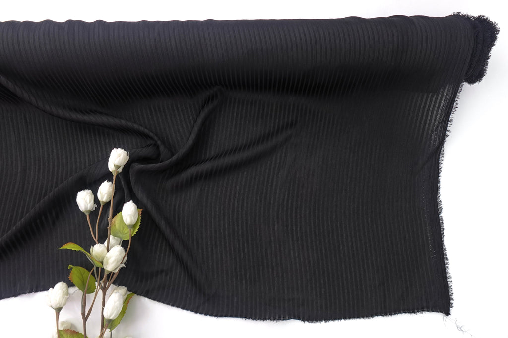 Black Pinstripe Sheen
