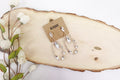 Extra Large Crystal Dangle Earrings