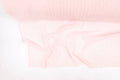 Fairytale Pink Swiss Dot Chiffon with Metallic Details