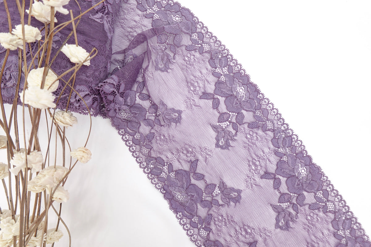 Light Blackberry 7.25" Lace