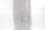 Silver Glitter & Sequin Bridal Lace