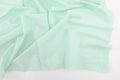 Spring Mint 100% Cotton Swiss Dot