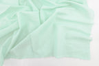 Spring Mint 100% Cotton Swiss Dot